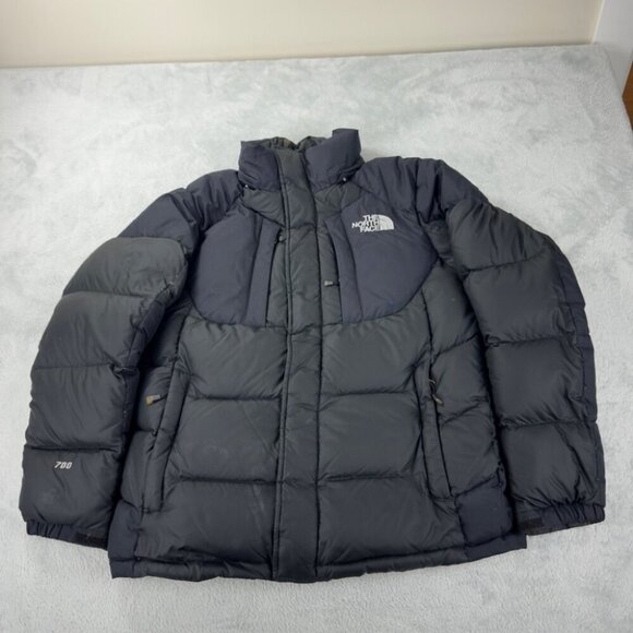 The North Face Women's Black 700 Fill Down Puffer Jacket Large - Picture 1 of 12